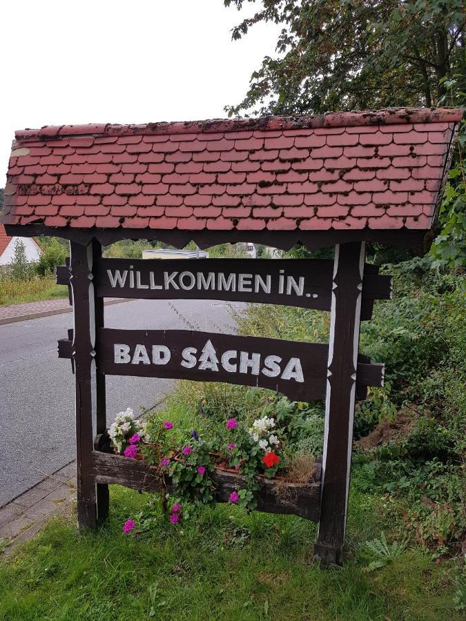 Haus Sachsensteinblick Ferienwohnung Sonnenschein Bad Sachsa Exterior foto