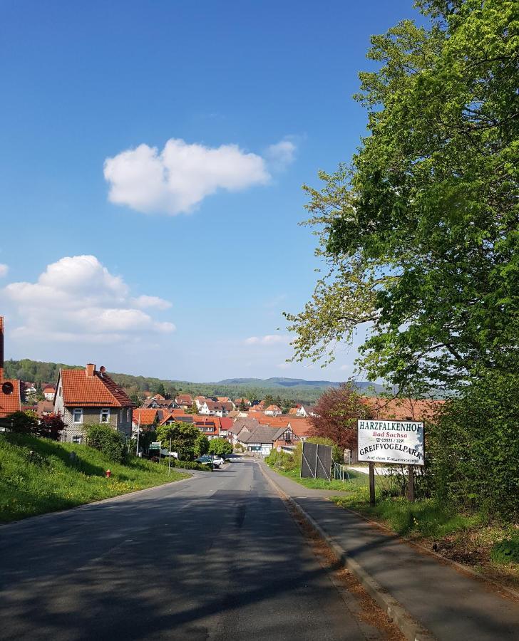 Haus Sachsensteinblick Ferienwohnung Sonnenschein Bad Sachsa Exterior foto